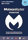 Malwarebytes Premium Latest Version Antivirus Software | 12 Months, 10 Devices (PC, Mac, Android) [software_key_card]
