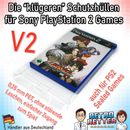 Giochi PS2 IMBALLO ORIGINALE custodie protettive V2 0,35 mm PlayStation 2 Fat Slim custodia DVD Sony Game