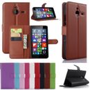 Wallet Leather Flip Case Pouch Cover For Microsoft Lumia 640XL Genuine AuSeller