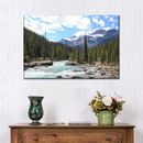 Elephant Stock Rocky Mountains River On Canvas Print Canvas in White | 36 H x 24 W x 1.25 D in | Wayfair RV-271_rocky-mountains-river