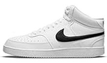 Nike Mens Court Vision Mid Nn White/Black-White Sneaker - 8 UK (9 US) (DN3577)