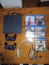 ps4 slim 1tb HDR + 2 Controller + 6 Games + Gaming Headset + Hdmi Cable