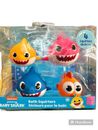 Baby Shark Squirting Bath Time Water Toys 2" Squirts, 4-Pack Playthings Kids
