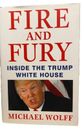 “Fire and Fury” book in new condition, hardcover.  Bestseller current events
