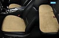 NIKAVI Car Seat Cushion, Non-Slip Rubber,3D Dimensional Breathable Mesh,Washable seat Cushion for car Universal 2020 (Beige)