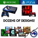 Console Sticker Decal Cover Skin Designs for Playstation 4 / PS4 & Xbox One