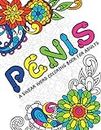 A Swear Word Coloring Book for Adults Penis: Cock Coloring Book for Adults Containing Funny Swear Words With Henna and Mandala Patterns 140 Pages