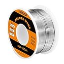 TOWOT High Purity Tin Lead Rosin Core Solder Wire for Electrical Soldering, Content 1.8% Solder flux Sn63 Pb37 (1.0mm, 50g)