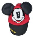 Disney Accessories | Disney Mickey Mouse W/ Ears “Oh Boy!” Disney Parks Red Hat Size Toddlers | Color: Black/Red | Size: Toddler