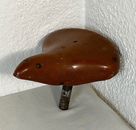 Antique Bicycle Saddle, A.Wolber Leather Like Bike Accessory