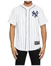Fanatics - MLB New York Yankees Core Franchise Jersey Camicia Colore Bianco, bianco, XL
