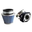 OxoxO Filtre Air 39 mm pour GY6 110 CC 125 CC 150 CC ATV Moped Scooter Dune Buggy