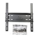 Delon Mount TV Compatible Heavy Duty Fixed TV Wall Mount Bracket for 14 to 32 inch LCD | LED | 4K | Smart TV | Universal TV Wall Stand- Black