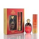 French Essence Luxury Gift Set For Women- Aura Perfume 60Ml & Deodorant 150Ml | Perfume and Deo Combo