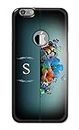 PradhCases Name II Initial II Letter II Alphabet S Royal Floral Printed Designer Hard Back Case Cover for Apple iPhone 6 Logo (4.7") / iPhone 6S Logo (4.7") -(ND) MSP2001