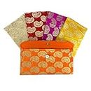 LoveNspire Pack of 5 Money Envelopes, Lucky Cash Gift Envelope, Gifts Card Holder, Indian Shagun, Tip Evenvolopes, Eid Diwali Christmas Wedding