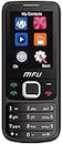 MFU Dual SIM free Unlocked Mobile Phone M670 2G GSM only 2.4 Inch Large Display Simple Feature Phone Music Player FM Radio Long Battery 1000mAh (black)