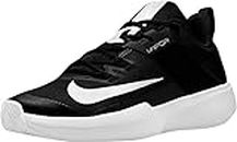 NIKE Nikecourt Vapor Lite, Low Top Hombre, Black/White, 43 EU