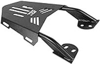 Trail Luggage Carrier for Pulsar 220/180 / 150/200 / NS 160/200 / DOMINAR 250/400 / BS4-BS6 | Rear Rack Plate (Matte Black) Made with MILD Steel Smooth Powder Coated Finish