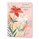 Designer Pop!, Mother’s Day Pop-Up Greeting Card – “Love Blooms” 3D Stargazer Lilies for Mom, Wife, Aunt, Grandma and More! (1 Card with Envelope)