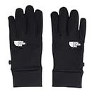 The North Face E-Tip Gloves, Unisex, Fleece, Cold Protection, Smartphone Compatible, Touch Panel Compatible, [FW23] Black, M