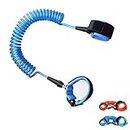 2 Pack Anti Lost Wrist Link Child Outdoor Safety Leash with Blue and Orange for Toddlers Babies & Kids, [4.92ft & 8.2ft]