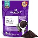 Navitas Organics Acai Powder, 4 oz. Bag, 38 Servings — Organic, Non-GMO, Freeze-Dried, Gluten-Free