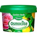 Scotts Osmocote Controlled Release Fertiliser for Garden Beds Fertiliser 500g - 4 Months Feed with Trace Elements - All Purpose - Suitable for Trees, Shrubs, Flowering and Vegetables