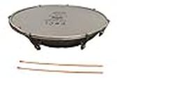 Ultimate Steel Dhol Tasha Drum 14 inch (13x4) with Stick