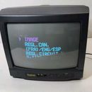 Symphonic ST413E 13" CRT TV Retro Gaming No Remote Tested Works 2005 Vintage