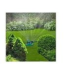 Durable Lawn Sprinkler, Water Sprinklers for Garden, Lawn, Yard, Flower Grass Plant Park, Automatic 360 Degree Rotating Sprinkler Irrigation System, Adjustable Spray Angle and Distance (Round 1)