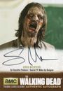 The Walking Dead Staffel 4, Greg Nicotero ""Co-Executive"" Autogrammkarte GN1