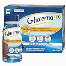 Glucerna Nutritional Drink, Meal Replacement Shakes, Complete, Balanced Nutrition For People With Diabetes, Chocolate, 6 x 237-mL Bottles
