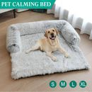 Dog Cat Calming Bed Pet Protector Sofa Cover Large Sleeping Comfy Mat Washable