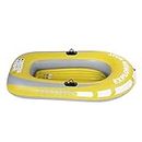 Dilwe Inflatable Boat, PVC 2 Person Inflatable Kayak Canoe for Outdoor Drifting Fishing Traveling