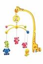 BabyGo Rotating Giraffe Musical Rattle for Kids | Cot Mobile for Cradle for Baby | Jhoomer for Kids Bed |