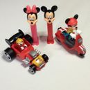 Disney Toys | Disney Mickey Minnie Mouse Lot Pez Scooter Hot Rod Lot | Color: Black/Red | Size: Os