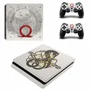 God of War PS4 Slim Skin Sticker For Sony PlayStation 4 Console and Controllers PS4 Slim Skins
