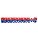 Delaman Tableau de Bord Multi Function Table Soccer Mini Foosball Game Billiard Scoring Unit Scoreboard Blue Red, 2 Pcs