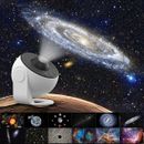 New LED Galaxy Projector Starry Night Light Moon Star Sky Nebula Projection Lamp
