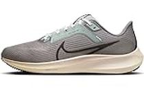 Nike Men's FN7498-012 Air Zoom Pegasus 40 PRM Lt Iron Ore/Black-Flat Pewter-Mica Green Running Shoes - 7 UK (8 US)