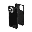 URBAN ARMOR GEAR UAG Designed for iPhone 14 Pro Max Case Kevlar Black 6.7" Metropolis LT Built-in Magnet Compatible with MagSafe Charging Featherlight Heavy Duty Shockproof Rugged Protective Cover