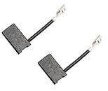 2 Pack Carbon Motor Brushes Compatible for Dewalt DW718 / DWS780 / DW717 Miter Saw, Replacement Part for Power Tools