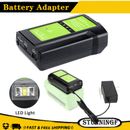 Charger For Ryobi For GreenWorks 40V Li-ion Battery Adapter With USB Type C Port