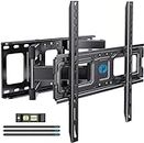 Pipishell Full Motion TV Wall Mount for 26-65 inch TVs, up to 99lbs and VESA 400x400mm, Wall Mount TV Bracket with Articulating Swivel Extension Tilting Leveling for LED LCD OLED 4K Flat Curved Screen