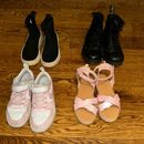 Nike Shoes | Lot Of Girls Size 12 Doc Martens Nike Sock Sneakers & Sandals Great Deal | Color: Black/Pink | Size: 12g