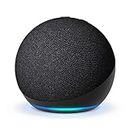 Echo Dot (5. Generation, 2022) Internationale Version | Smarter Lautsprecher mit Alexa | Anthrazit