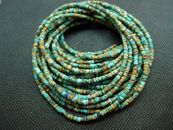 54cm Fil Perles Turquoise Naturel Bijou Natural Stone Beads Strand Afghanistan