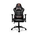 COUGAR Gaming Gaming Chair, Faux Leather, Black, Médium