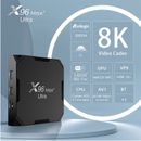 Lote de 10x X96 Max+ Ultra 4GB/32GB Doble WiFi 5G Bluetooth 8K Android 11.0 TV Box
